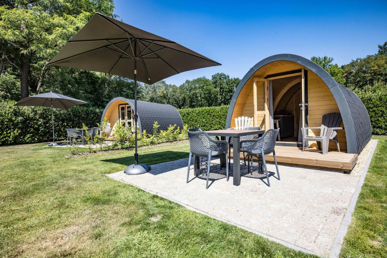 Luxe Woodlodge In Een Prachtige En Bosrijke Omgeving Bornerbroek Esterno foto